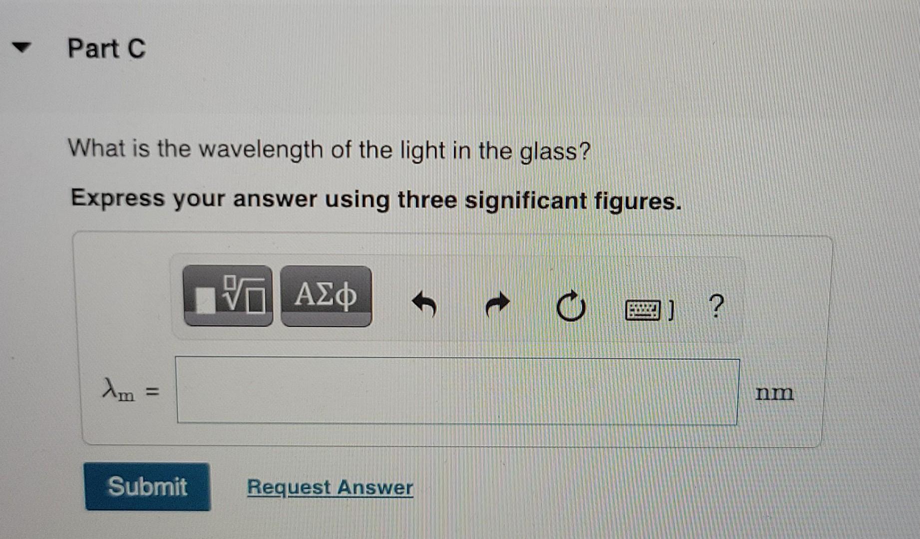 Assume All Angles To Be Exact Yellow Green Light Of Wavelength 550 Nm In Air Is Incident On The Surface Of A Flat Piece 3