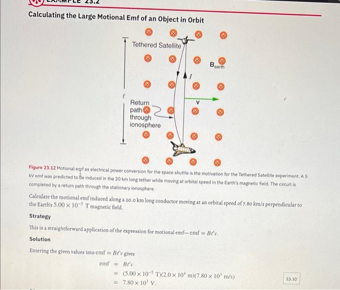 C For Example 23 1 Calculating Emf In Section 23 2 Faraday S Law Of Induction Lenz S Law Of The Textbook Replace 3