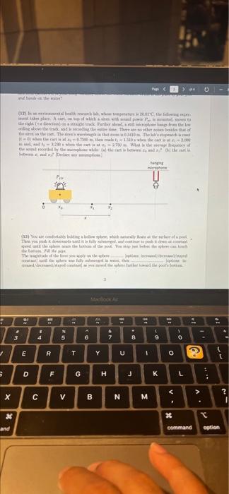 Intro Physics I Practice Material Modules 10 11 12 The Sireno 20 22 1 5 5 B 1 3 6 8 9 0 W E R T Y U 1 0 A S 5
