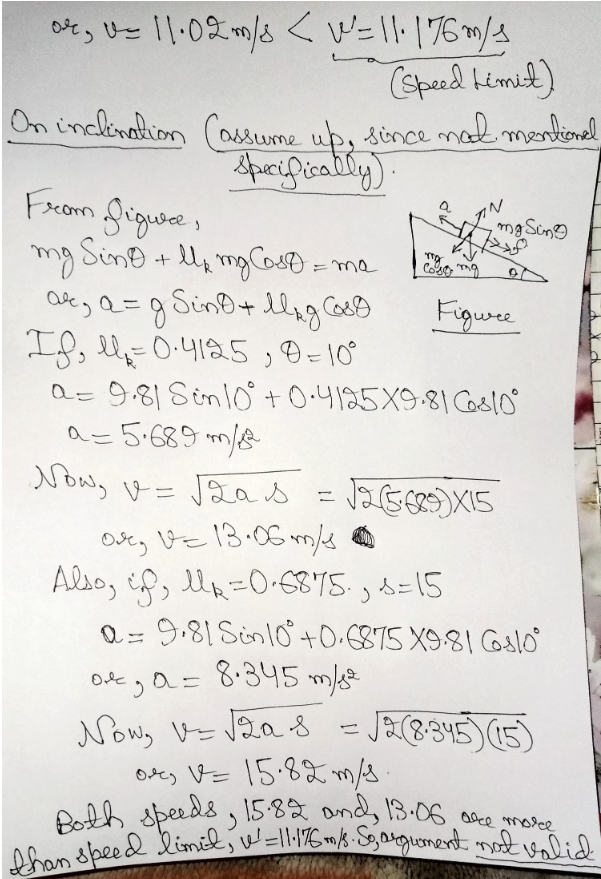 Can You Explain Step By Step How This Person Solved This Physics Question 1 The Coefficient Of Kinetic Friction Bet 2