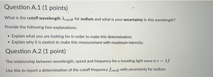 Question Answer 1