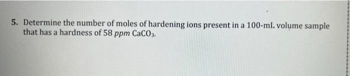 3 Calculate The Mass Of Disodium Ethylenediaminetetraacetate Nazh2y Molar Mass 372 24g Mol Required To Prepare 50 2