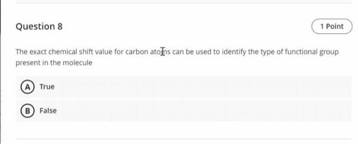 Question 1 1 Points Mass Spectrometer Separates Ions On The Basis Of Which Of The Following Choose At Least One Correct 7