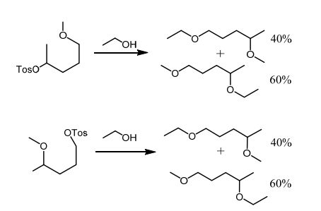 Explain With Mechanisms Why The Same Product Distribution Is Obtained For Both Reactions 1