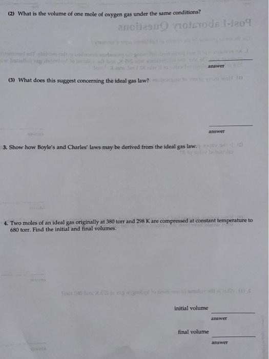 Post Laboratory Questions Use The Spaces Provided For The Answers And Additional Paper If Necessary 1 An Evaluation 2