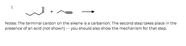 You Need To Show The Full Mechanism For All The Reactions With All Arrow Pushing And Stereochemistry Where Applicable F 1