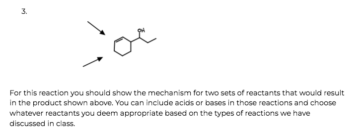 You Need To Show The Full Mechanism For All The Reactions With All Arrow Pushing And Stereochemistry Where Applicable F 1