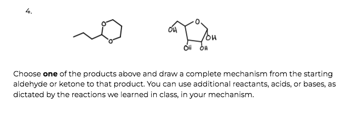 You Need To Show The Full Mechanism For All The Reactions With All Arrow Pushing And Stereochemistry Where Applicable F 1