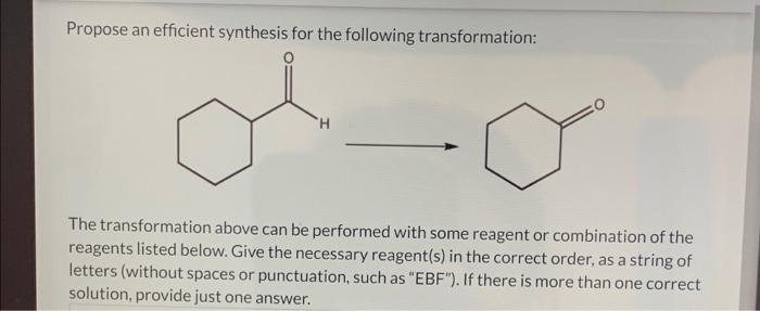 Propose An Efficient Synthesis For The Following Transformation H The Transformation Above Can Be Performed With Some R 2