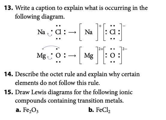 9 Explain Why The Electrons Depicted In The Diagram Below Are Placed As Far Apart As Possible Si Use The Diagr 3