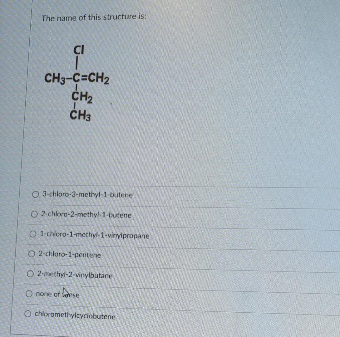 Give The Molecular Formula Of The Following Structure Ch3 H3c Enter Numbers In The Blanks C H Which Structure Is Mor 4