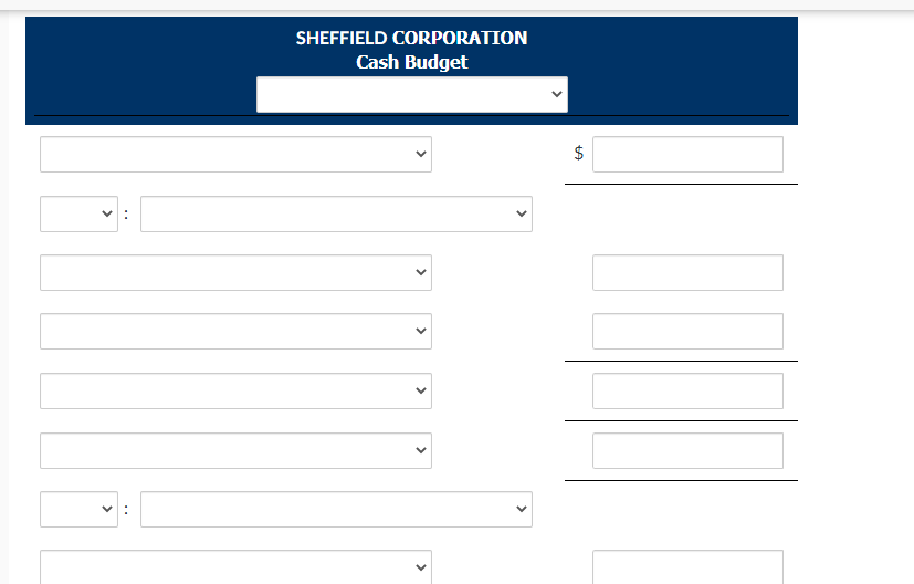 Sheffield Corporation Is Projecting A Cash Balance Of 39 000 In Its December 31 2021 Balance Sheet Sheffield S Sched 1