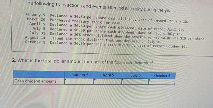 The Following Information Applies To The Questions Displayed Below The Equity Sections For Atticus Group At The Beginn 2