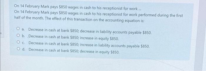 24 D Out Of Deferral Type Adjustments Occur When Cash For Expenses Is Paid In Advance Or Deferral Type Adjustments Oc 4