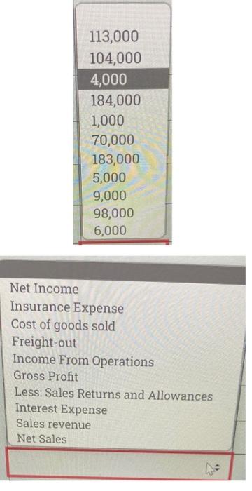 Presented Below Is Information For Conte Company For The Month Of March 2020 Cost Of Goods Sold 70 000 Insurance Expens 2