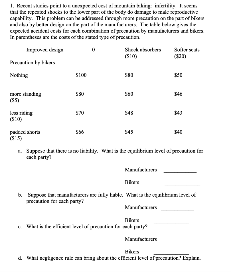 Please Look At The Answers I Listed And Answered C And D I Did Some Of These In Class And The Professor Said These Wer 1