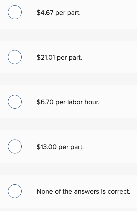 1 Metalica Company Applies Overhead Based On Machine Hours At The Beginning Of 20x1 The Company Estimated That Manuf 5