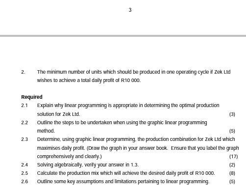 Please Help With Financial Management Accounting 2