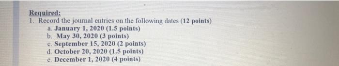 The December 31 2019 Balance Sheet Of Randy Inc Included The Following In Shareholders Equity Common Shares 70 000 S 2