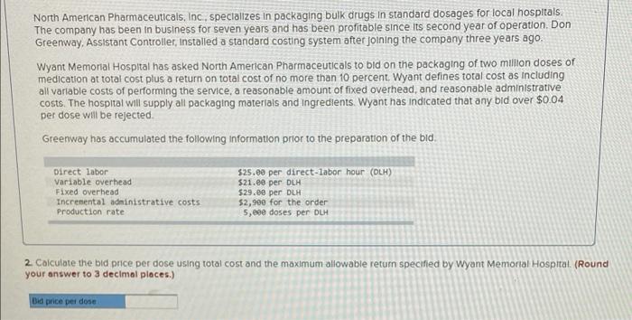 North American Pharmaceuticals Inc Specializes In Packaging Bulk Drugs In Standard Dosages For Local Hospitals The Co 1