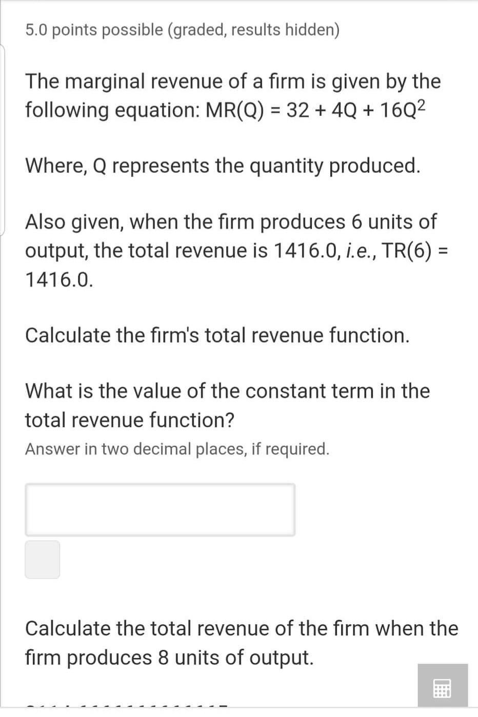 Q 1 5 0 Points Possible Graded Results Hidden Integrate The Following 6x2 11x3 20 1 1 Within The Range 2 And 7 2