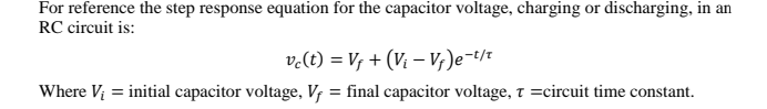 1 For The Circuit Of Figure 1 1 Assume The Output Resistance Of The Function Generator Is 6001 Calculate The Time Co 2