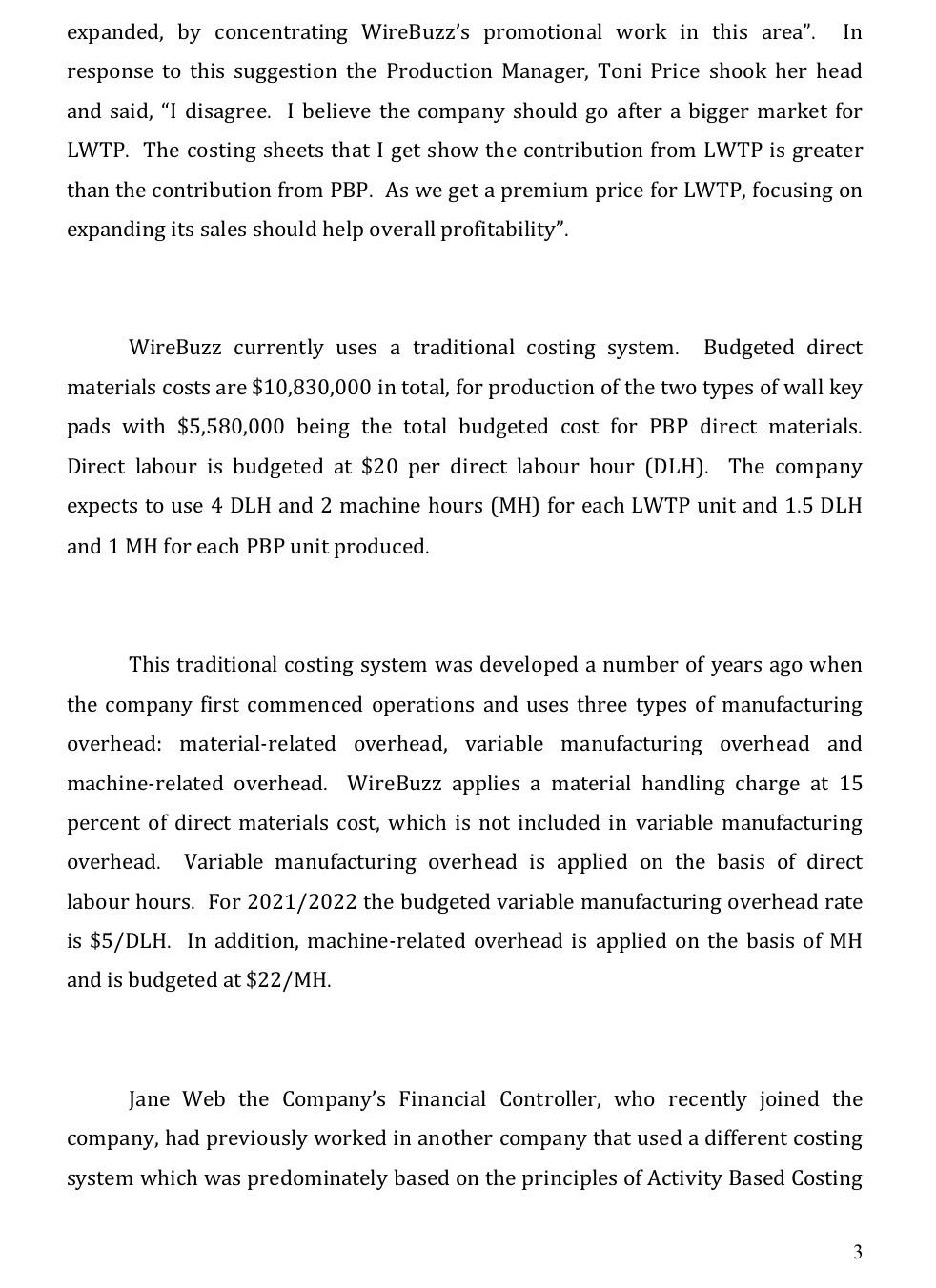 Case Details Wirebuzz Ltd Has Been Operating In The Competitive Electronics Industry For Over Twenty Years The Company 2