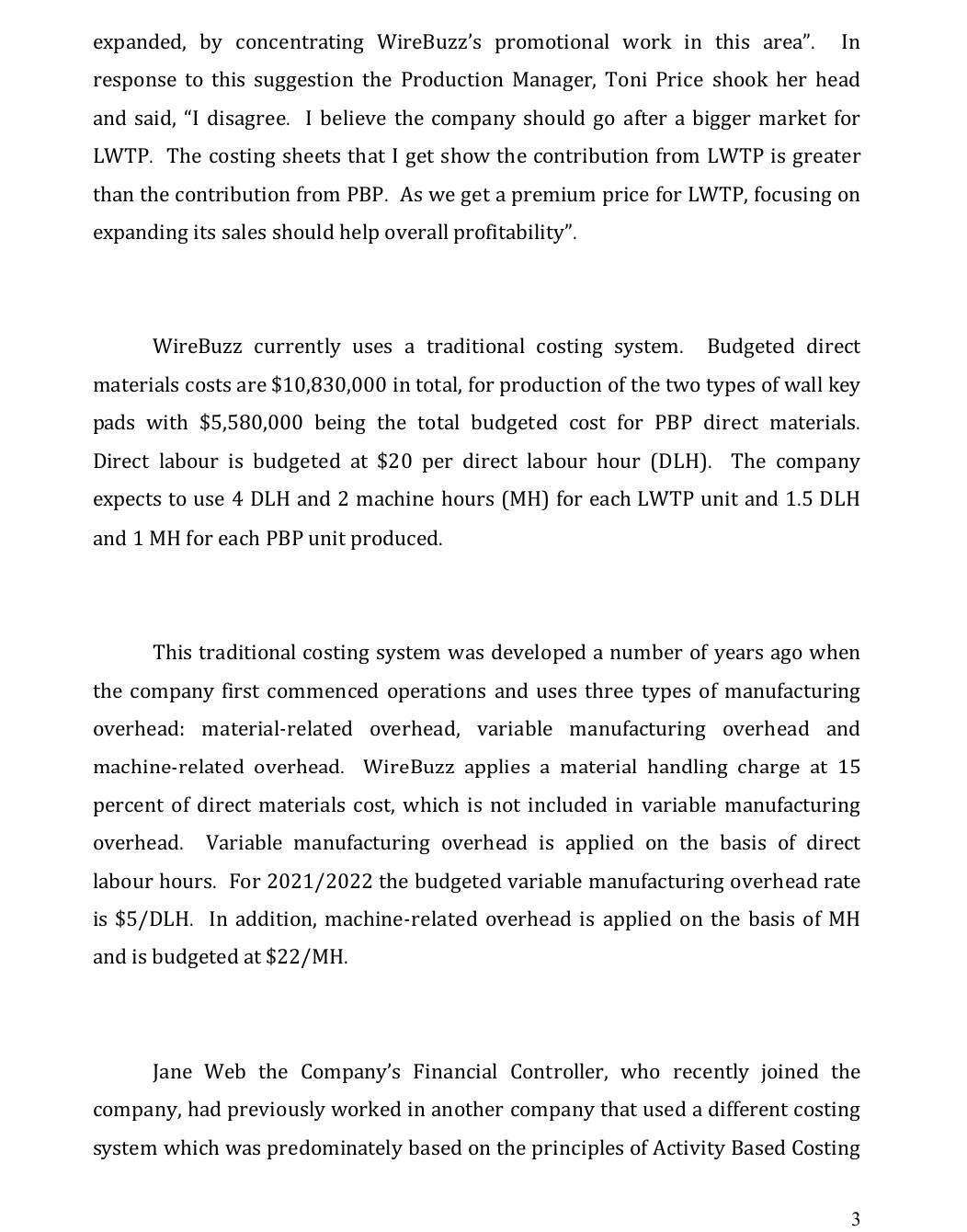Case Details Wirebuzz Ltd Has Been Operating In The Competitive Electronics Industry For Over Twenty Years The Company 2