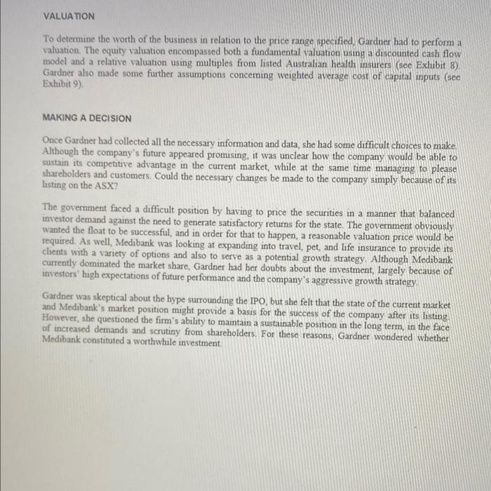 What Is An Initial Public Offering Ipo And Why Does Ipo Attract So Much Attention Is It Appropriate For Medibank To P 7
