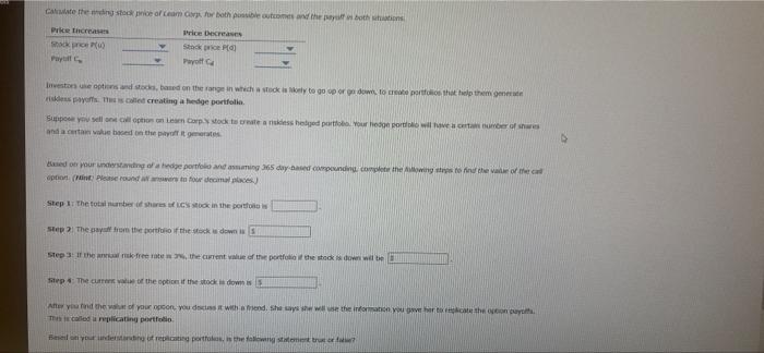 4 Option Pricing Model Lineal Approach La Cor Ticker Antion Technology Company Is Considered To Be One Of The Last Y C 2