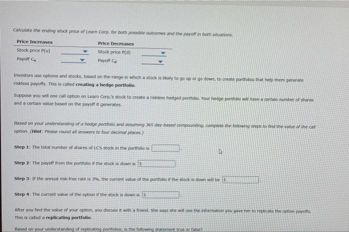 4 Option Pricing Model Lineal Approach La Cor Ticker Antion Technology Company Is Considered To Be One Of The Last Y C 7
