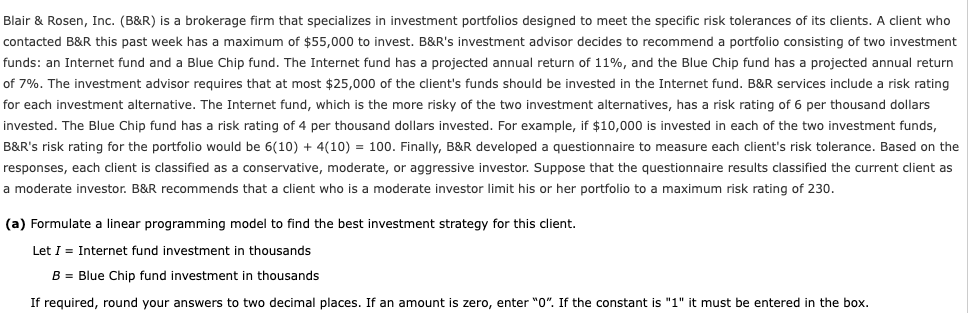 Blair Rosen Inc B R Is A Brokerage Firm That Specializes In Investment Portfolios Designed To Meet The Specific Ri 1