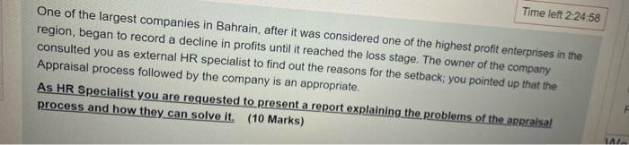Time Left 2 24 58 One Of The Largest Companies In Bahrain After It Was Considered One Of The Highest Profit Enterprises 1
