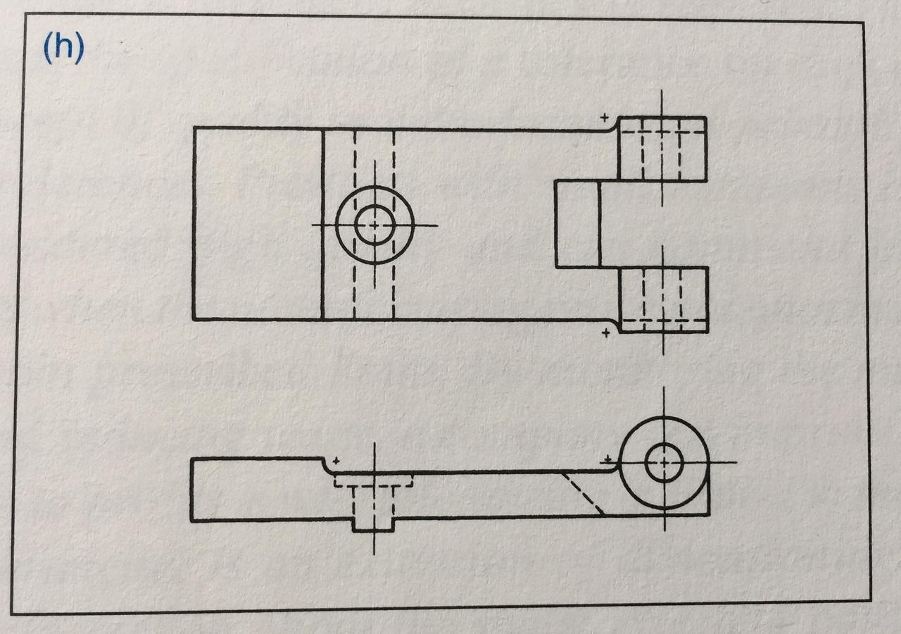 Dimensioning Assignment Draw Assigned Problem With Instruments Dimension Drawing Completely Metric To Obtain Sizes 1