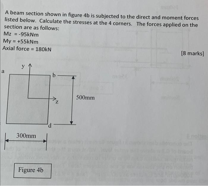 Question 1 A Cantilever Beam Ab Of Length 10m Carries A Point Load Of 175 Kn As Shown In Figure 1 Calculate The Slope 3