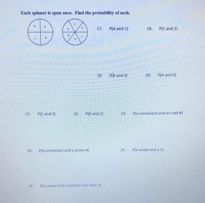 A Dice Is Rolled Find Each Probability 7 Plodd 8 Pseven 9 P Prime 10 Plgreater Than 6 Determine The Probabilit 2