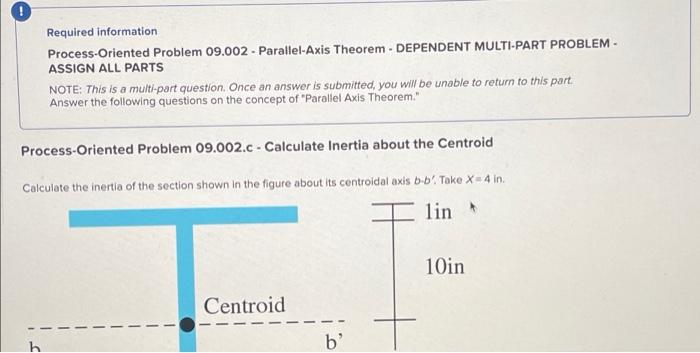 Required Information Process Oriented Problem 09 001 Composite Areas Dependent Multi Part Problem Assign All Parts 3