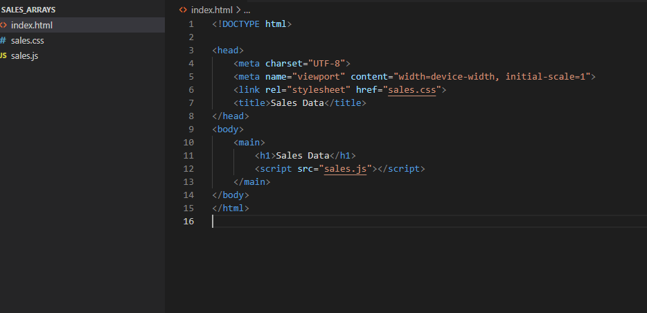 Javascript Sales Array Sales Information Is Always Vital To A Business This Could Be The Start Of Some Very Expensive 2