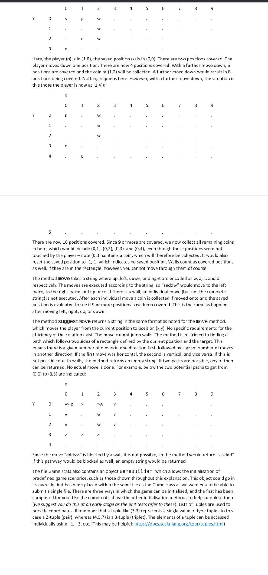 You Have Been Given A Class Game Which Consists Of A Field Of Size 10x10 I Have Been Trying To Start This As Practice 2