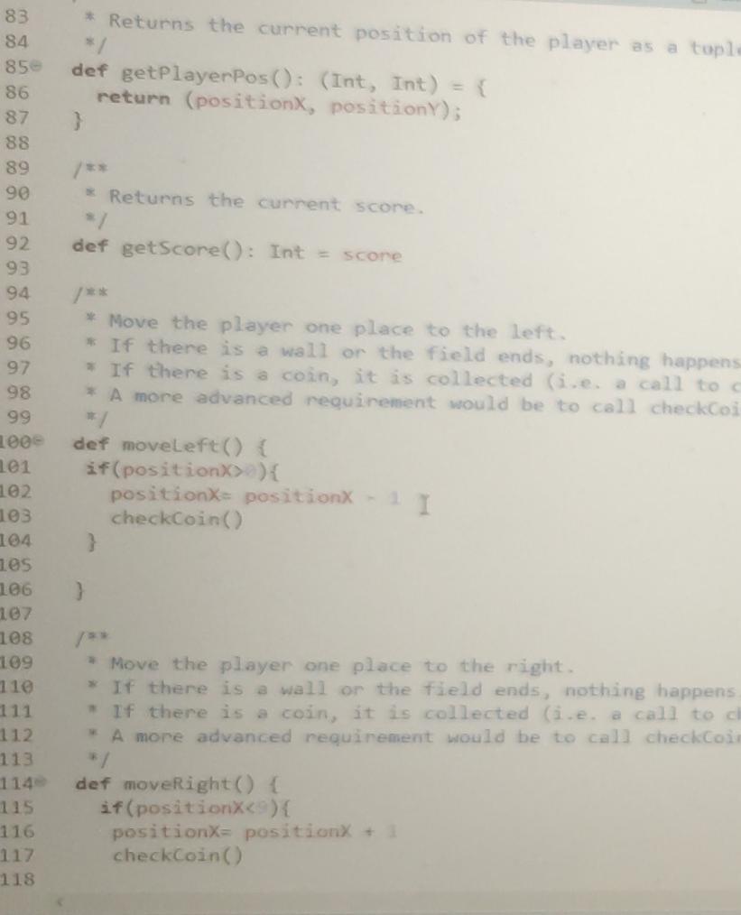You Have Been Given A Class Game Which Consists Of A Field Of Size 10x10 I Have Been Trying To Start This As Practice 5