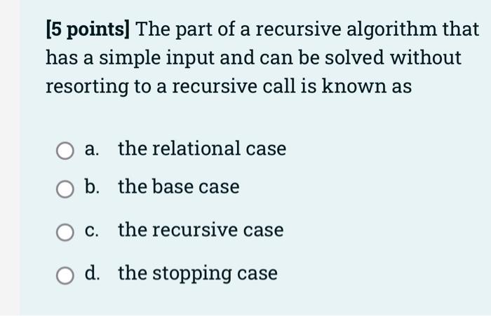 5 Points How Many Pointers Have To Be Changed If We Are Inserting A New Node In The Middle Of A Linked List List Is N 3