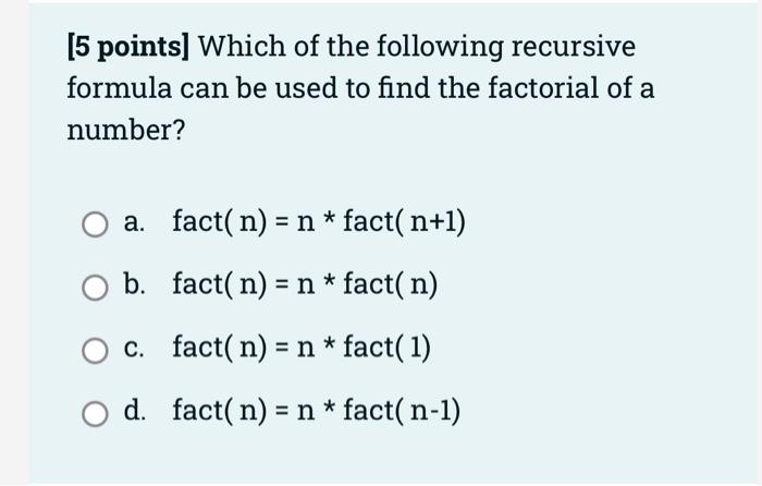 5 Points How Many Pointers Have To Be Changed If We Are Inserting A New Node In The Middle Of A Linked List List Is N 4