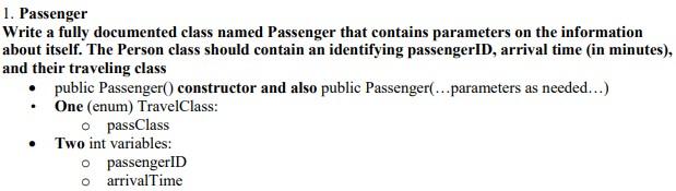 Code In Java This Is A Big Question But I Only Need Part 1 I Put The Entire Introduction In This Post But Not All Of I 3