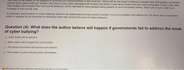 Paragraph B It Is Such A Widespread Social Problem That The Government Needs To Intervene My Sister Is A Qualified Psyc 5