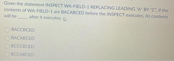 If Delimited By Or Is Used In Unstringing A Field That Contains Smithjonu Then The Second Receiving Field Listed 6