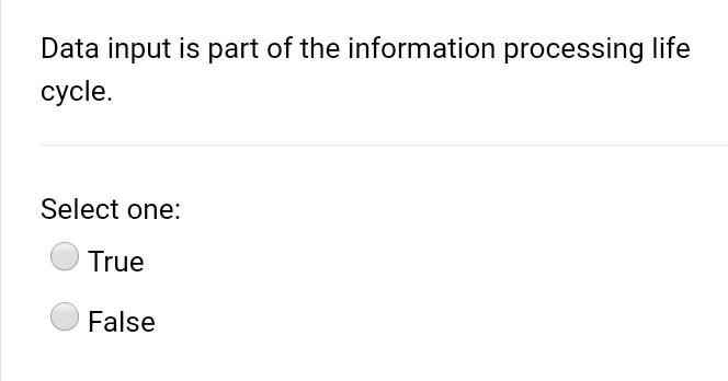 The Main Circuit Board In The Computer Is Referred To As A Motherboard Select One True False Programming Does Not Co 7