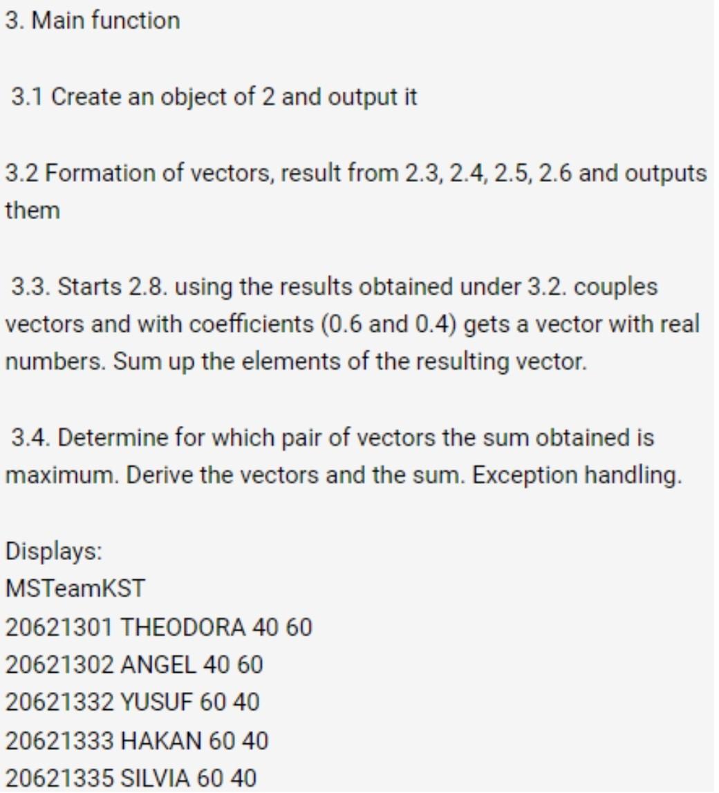 1 To Create A Class Student Hidden Members 1 A Faculty No String Eg 20621721 1 B Student S Name String 1 C Cu 4