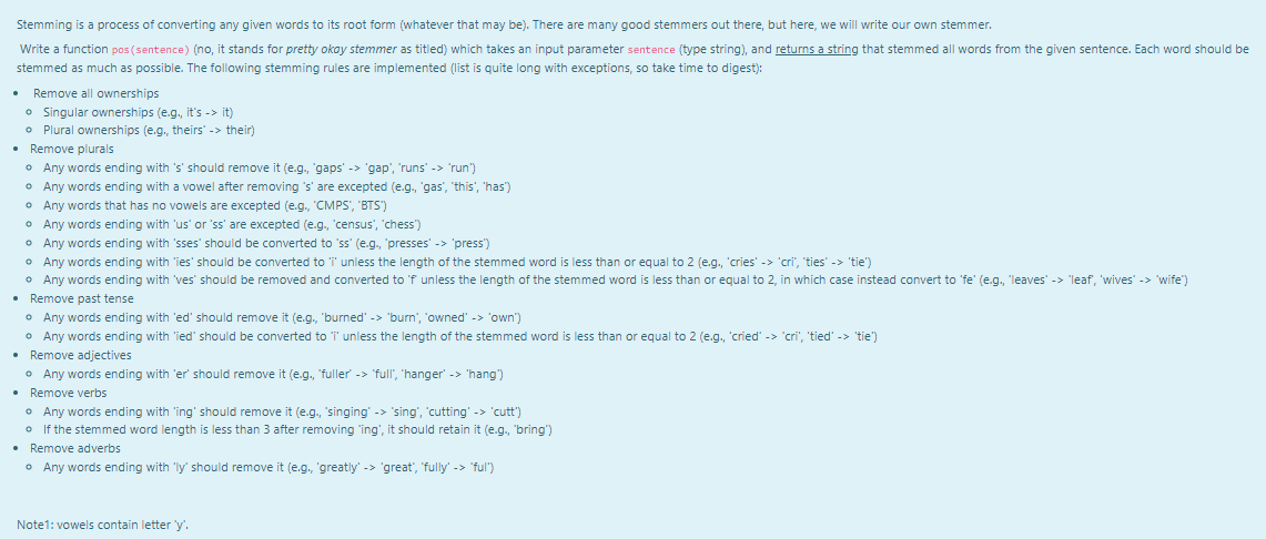 Stemming Is A Process Of Converting Any Given Words To Its Root Form Whatever That May Be There Are Many Good Stemm 1