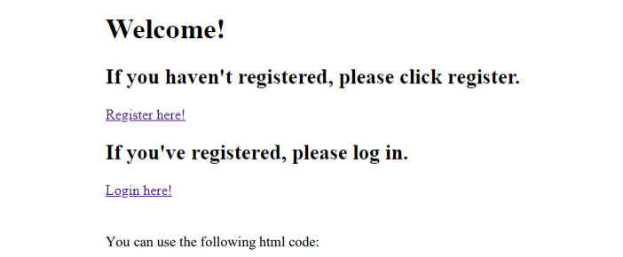 Just Give Code For User Table And Register Html And Finish The Code Here Perform These Tasks First A Create A Table 1