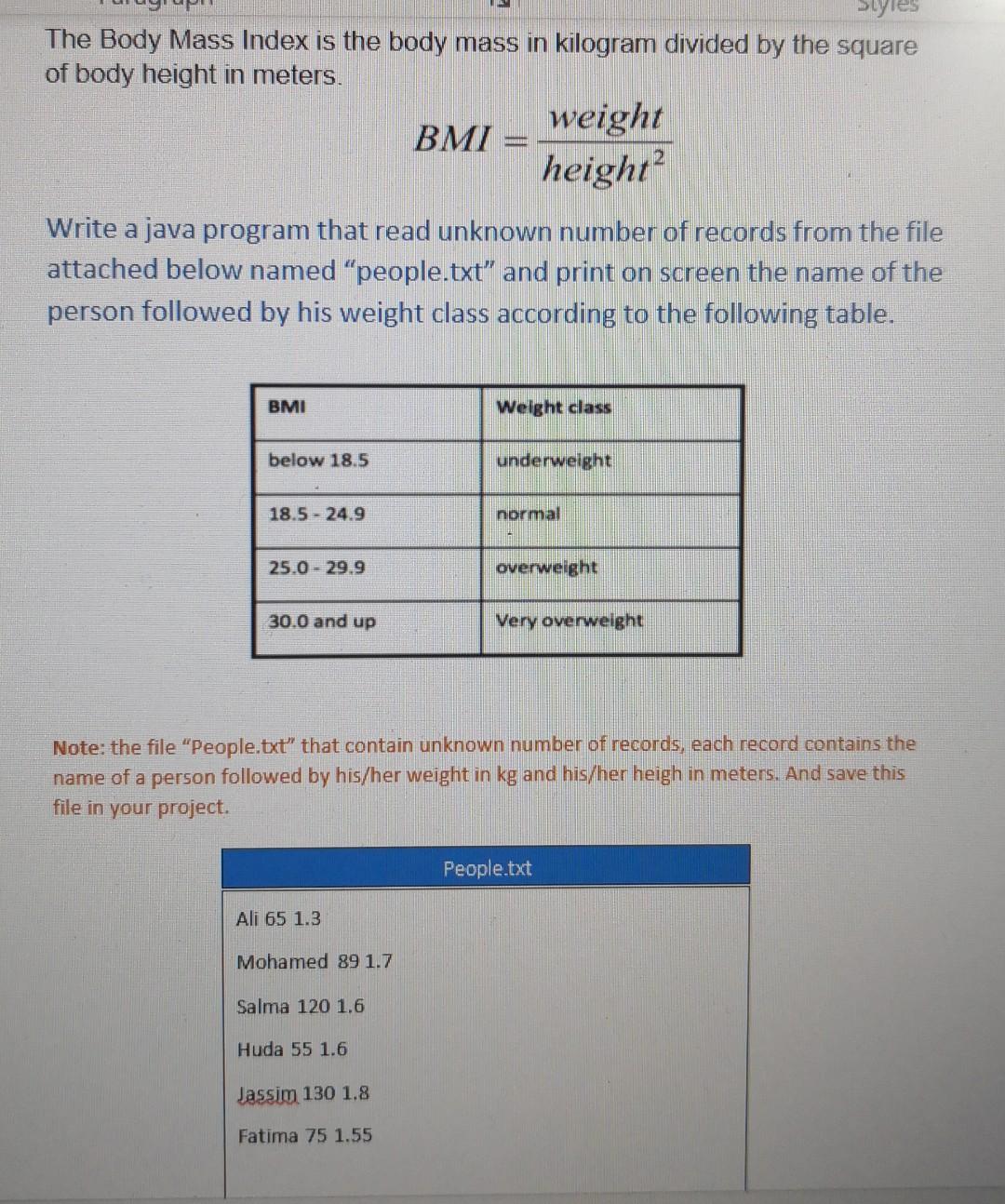 Write A Java Program 1